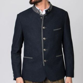 Trachtenjacke Quintus Blau-Stein Herren - Mr Lederhosen