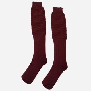 Modern Lederhosen Socks in Dull Mahroon - Mr Lederhosen