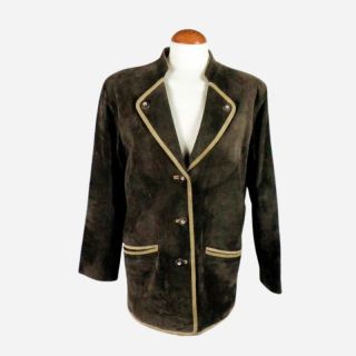 Bohemian Woodland Fantasy Jacke mit Mandarin Kragen - Mr Lederhosen