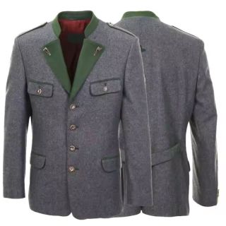 Herren Trachten jacke aus Kuhwildleder, Oktoberfest  - Mr Lederhosen